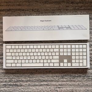 Apple Magic Keyboard with White Keys